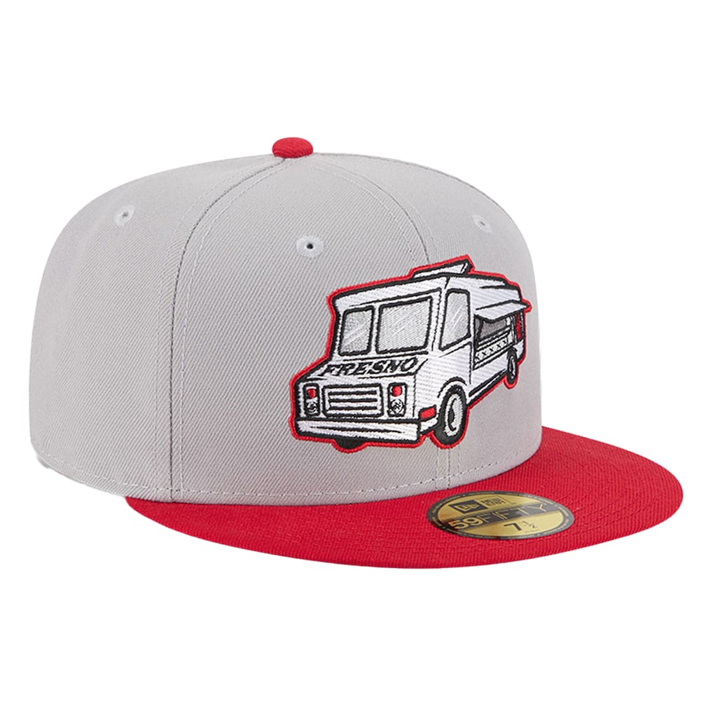 New Era Fresno Grizzlies Grey Theme Nights 59FIFTY Fitted Hat