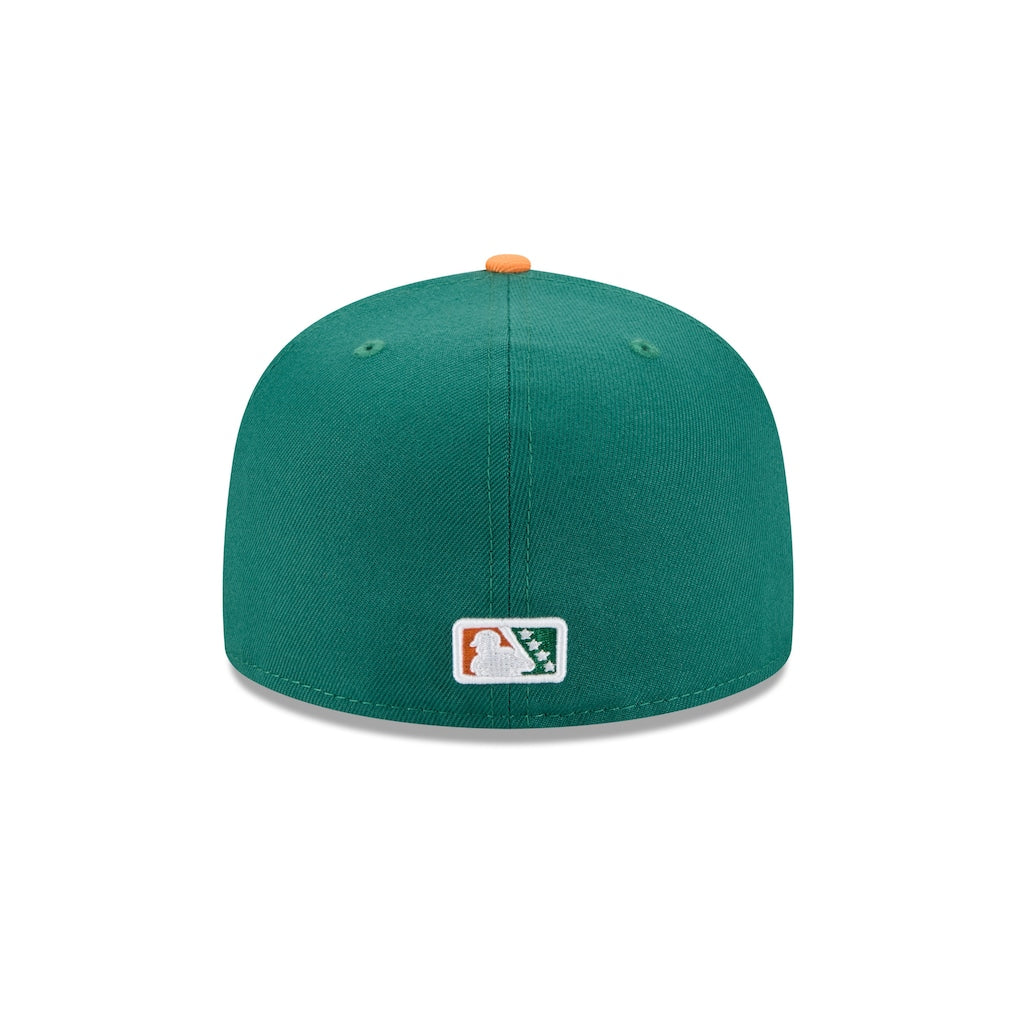 New Era Arkansas Travelers Green Theme Nights 59FIFTY Fitted Hat