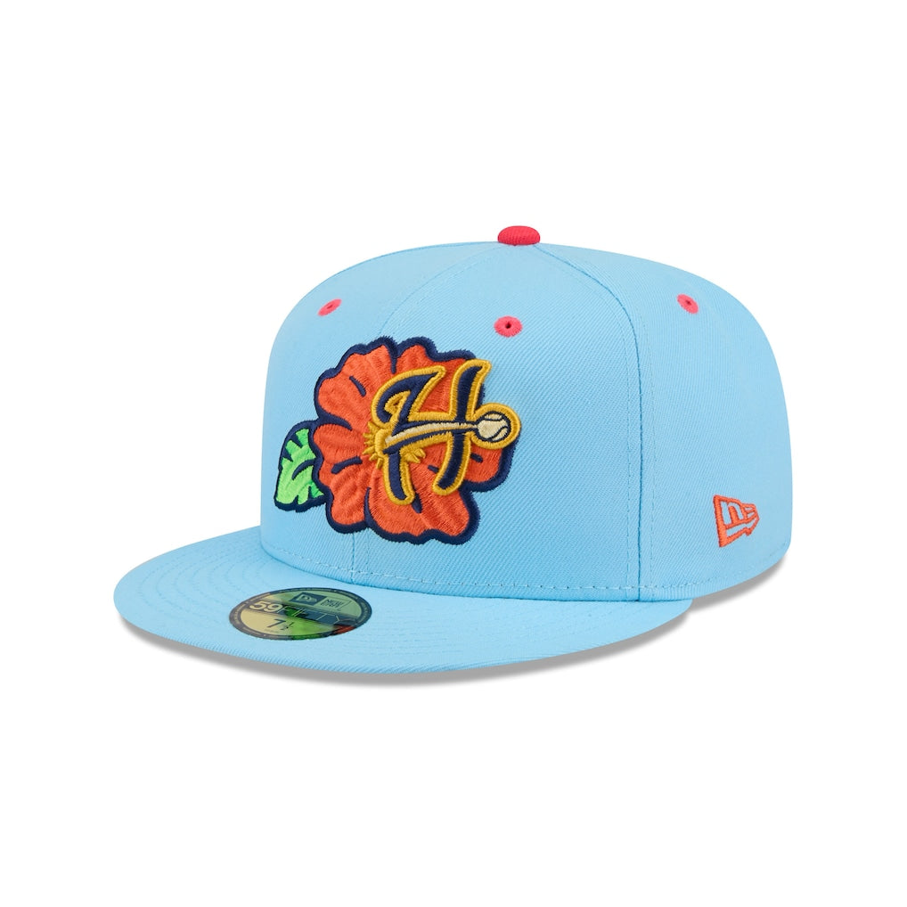 New Era Harrisburg Senators Light Blue Theme Nights 59FIFTY Fitted Hat