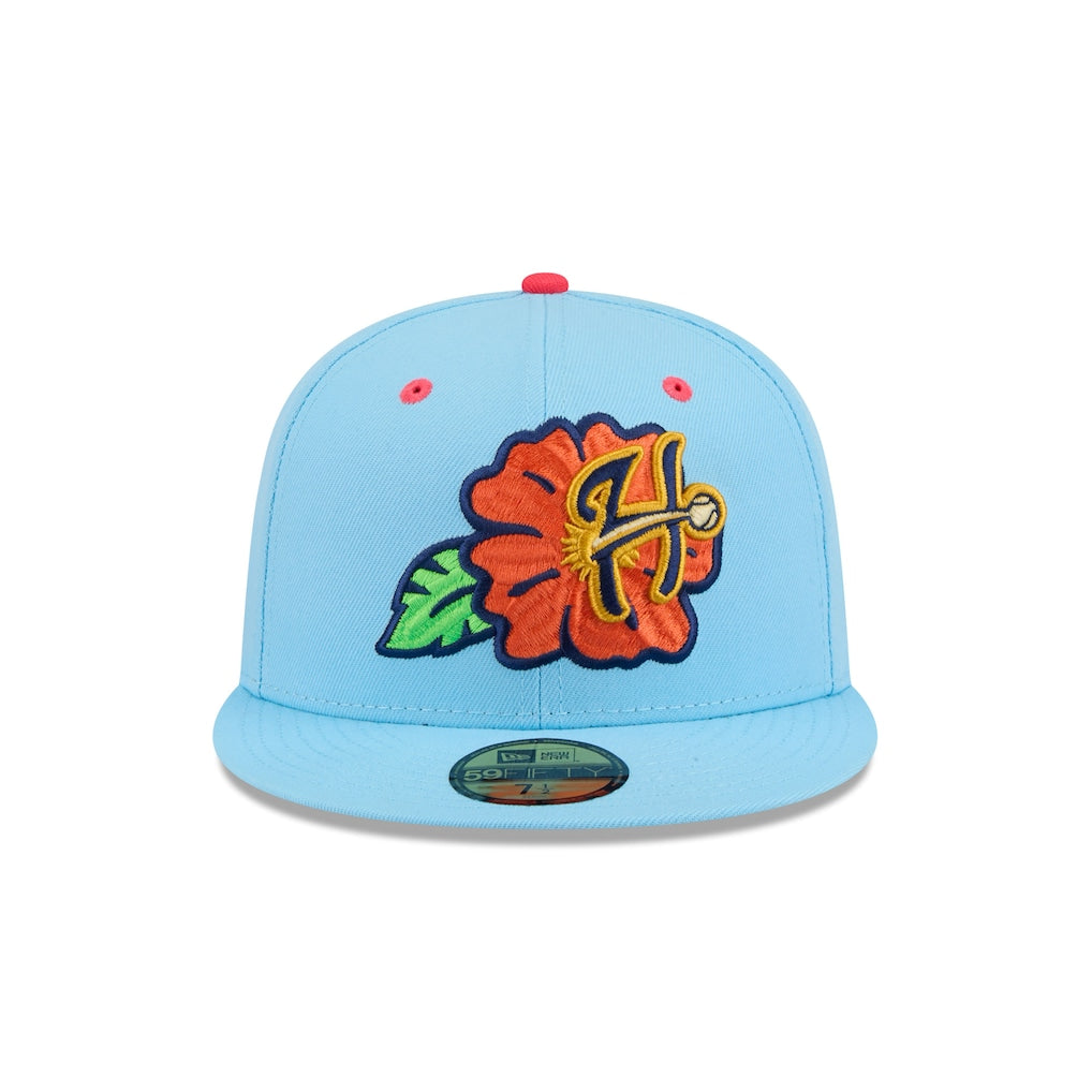 New Era Harrisburg Senators Light Blue Theme Nights 59FIFTY Fitted Hat