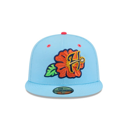 New Era Harrisburg Senators Light Blue Theme Nights 59FIFTY Fitted Hat