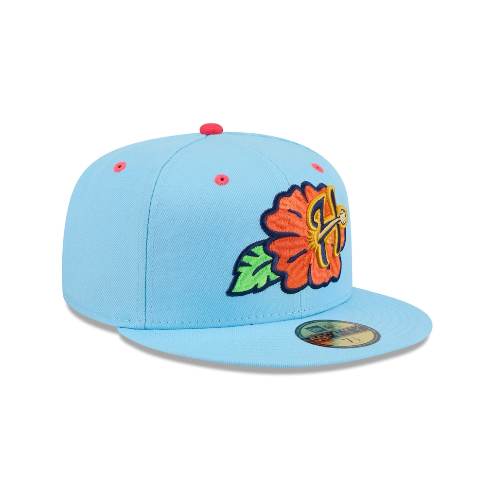 New Era Harrisburg Senators Light Blue Theme Nights 59FIFTY Fitted Hat