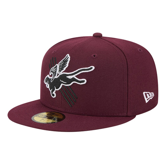 New Era Fayetteville Woodpeckers Authentic Eighty Deuces 59Fifty Fitted Cap