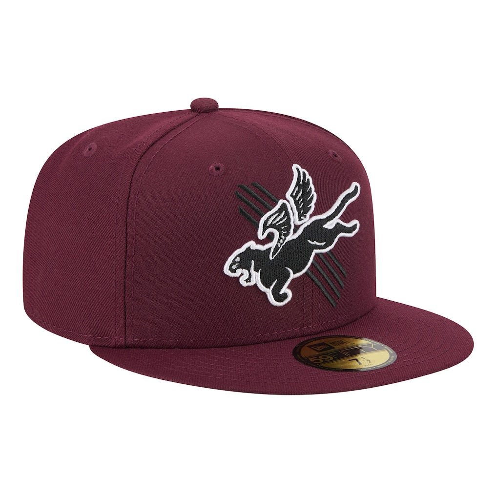 New Era Fayetteville Woodpeckers Authentic Eighty Deuces 59Fifty Fitted Cap