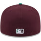 New Era Hudson Valley Renegades Maroon Theme Nights 59FIFTY Fitted Hat