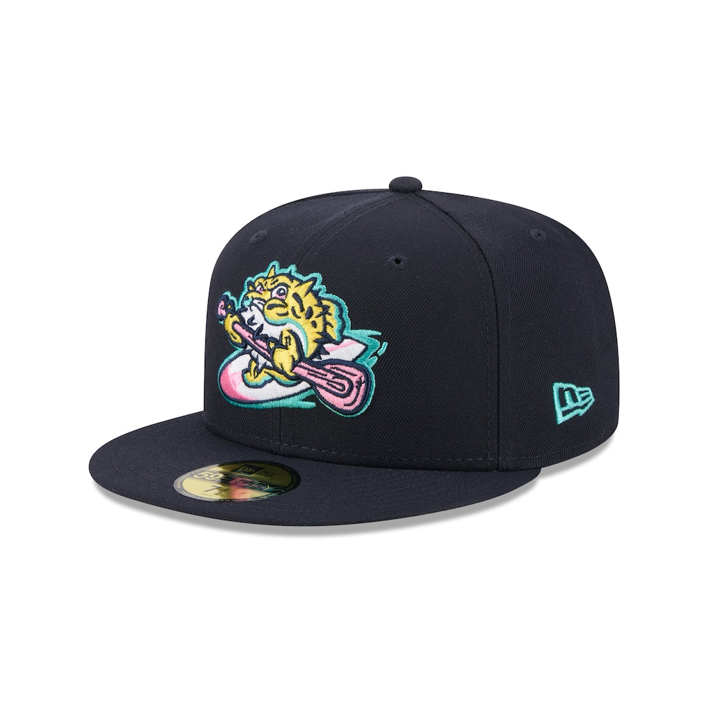 New Era Jersey Shore BlueClaws Navy Theme Nights 59FIFTY Fitted Hat