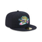New Era Jersey Shore BlueClaws Navy Theme Nights 59FIFTY Fitted Hat