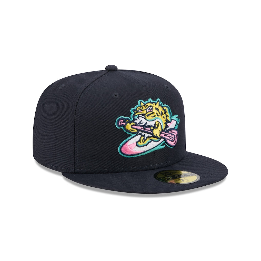 New Era Jersey Shore BlueClaws Navy Theme Nights 59FIFTY Fitted Hat