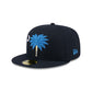 New Era Myrtle Beach Pelicans Navy Theme Nights 59FIFTY Fitted Hat