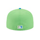 New Era Pensacola Blue Wahoos Neon Green Theme Nights 59FIFTY Fitted Hat