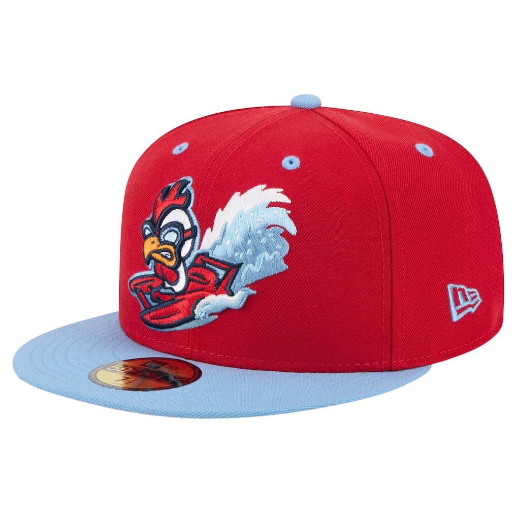 New Era Tri-City Dust Devils Red Theme Nights 59FIFTY Fitted Hat