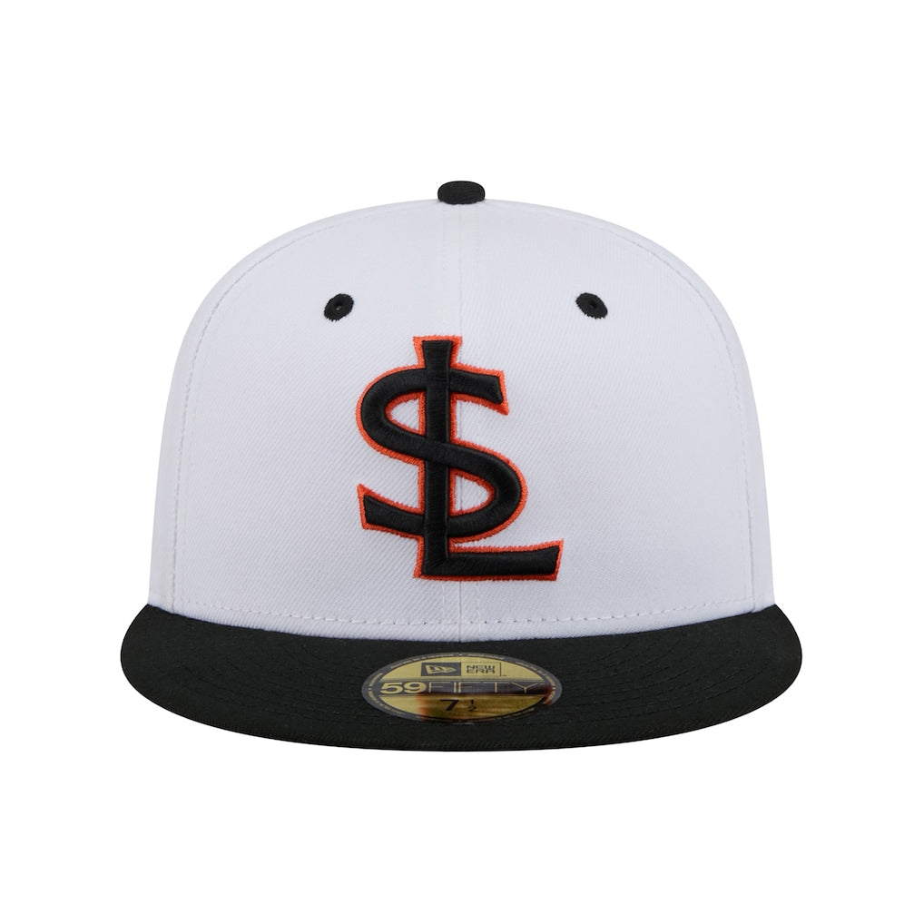 New Era Salt Lake Bees White Theme Nights 59FIFTY Fitted Hat