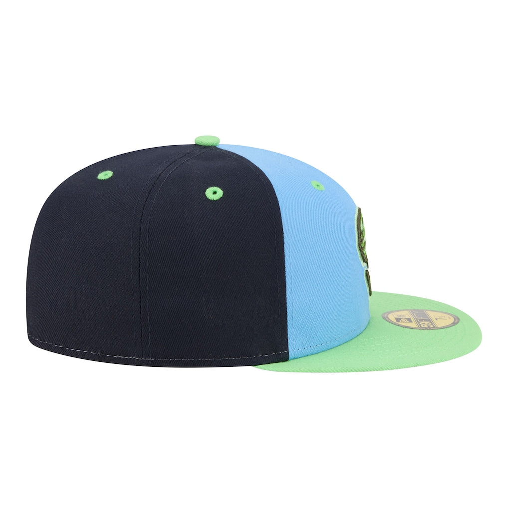 New Era Asheville Tourists Blue/Navy Minor League Theme Nights 59FIFTY Fitted Hat