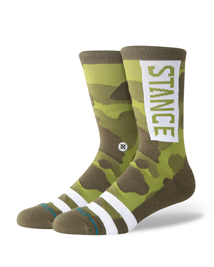 STANCE OG Crew Sock Camo