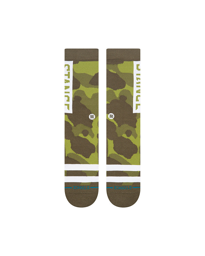 STANCE OG Crew Sock Camo