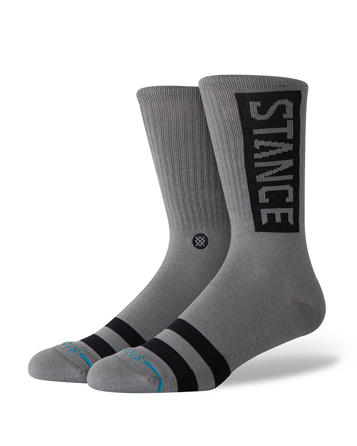 STANCE OG Crew Sock Graphite