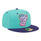 New Era Louisville Bats Turquoise/Purple Minor League Theme Nights 59FIFTY Fitted Hat