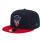 New Era Round Rock Express Navy/Red Minor League Theme Nights 59FIFTY Fitted Hat