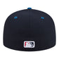 New Era Round Rock Express Navy/Red Minor League Theme Nights 59FIFTY Fitted Hat
