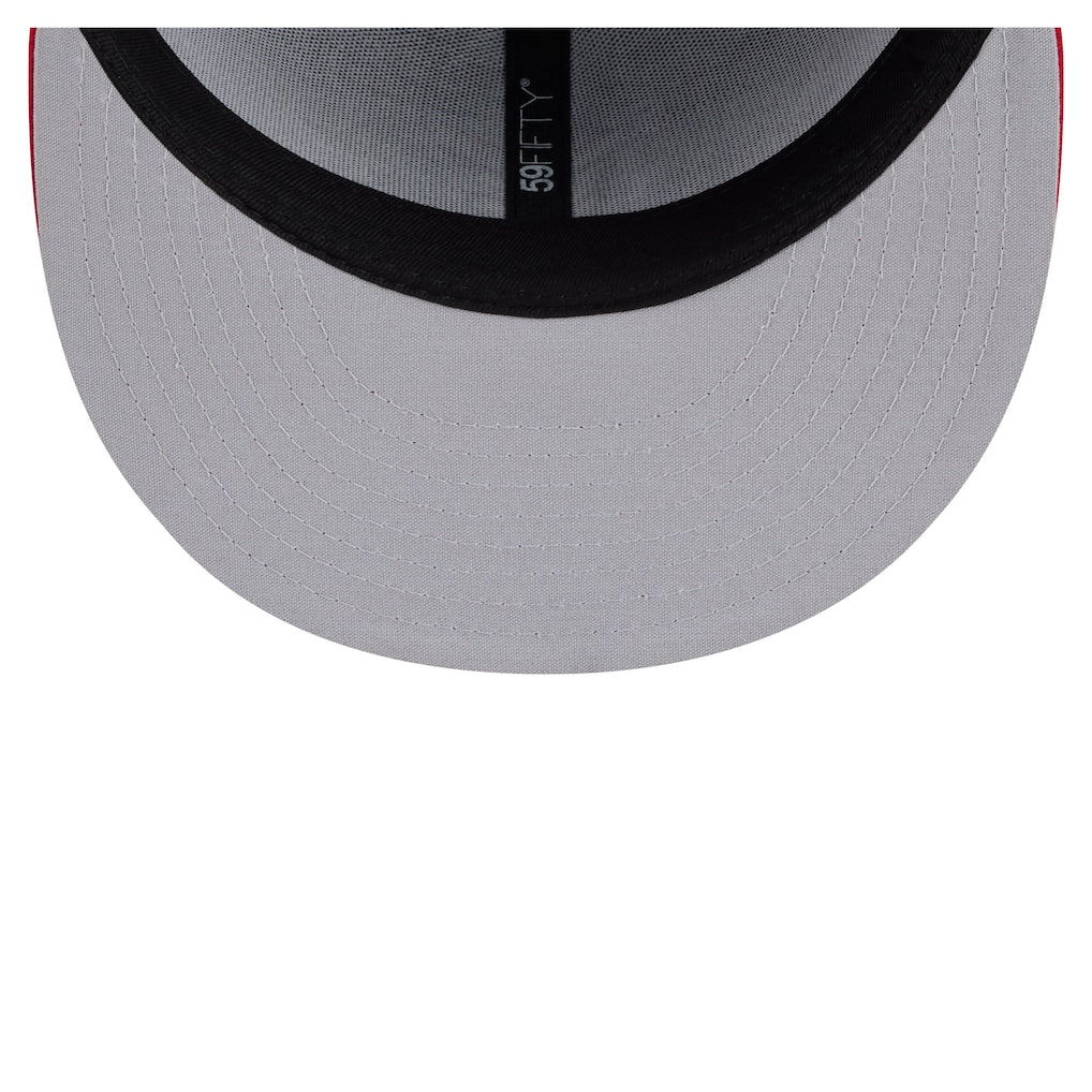 New Era Round Rock Express Navy/Red Minor League Theme Nights 59FIFTY Fitted Hat