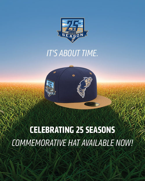 New Era Tri-City Dust Devils 59FIFTY Fitted Cap 25th Season Side Patch