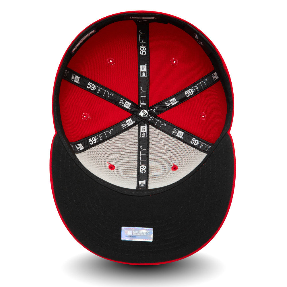 New Era Washington Nationals Authentic On Field Red 59FIFTY Fitted Cap