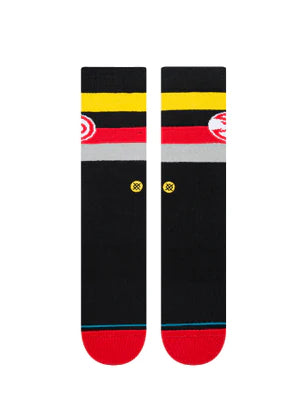 STANCE Atlanta Hawks 2 Pack Stripe Crew Socks