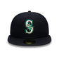 NEW ERA Seattle Mariners Authentic On Field Navy 59FIFTY Fitted Cap