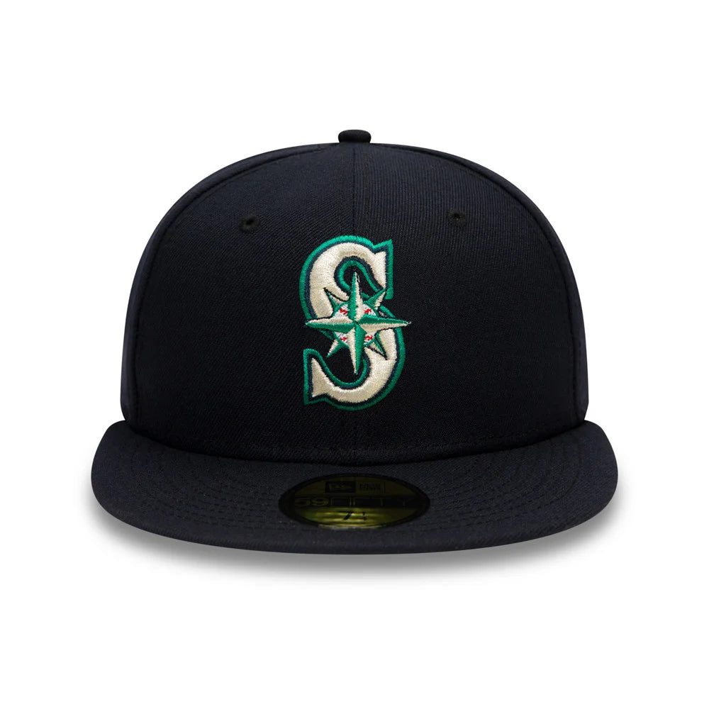 NEW ERA Seattle Mariners Authentic On Field Navy 59FIFTY Fitted Cap