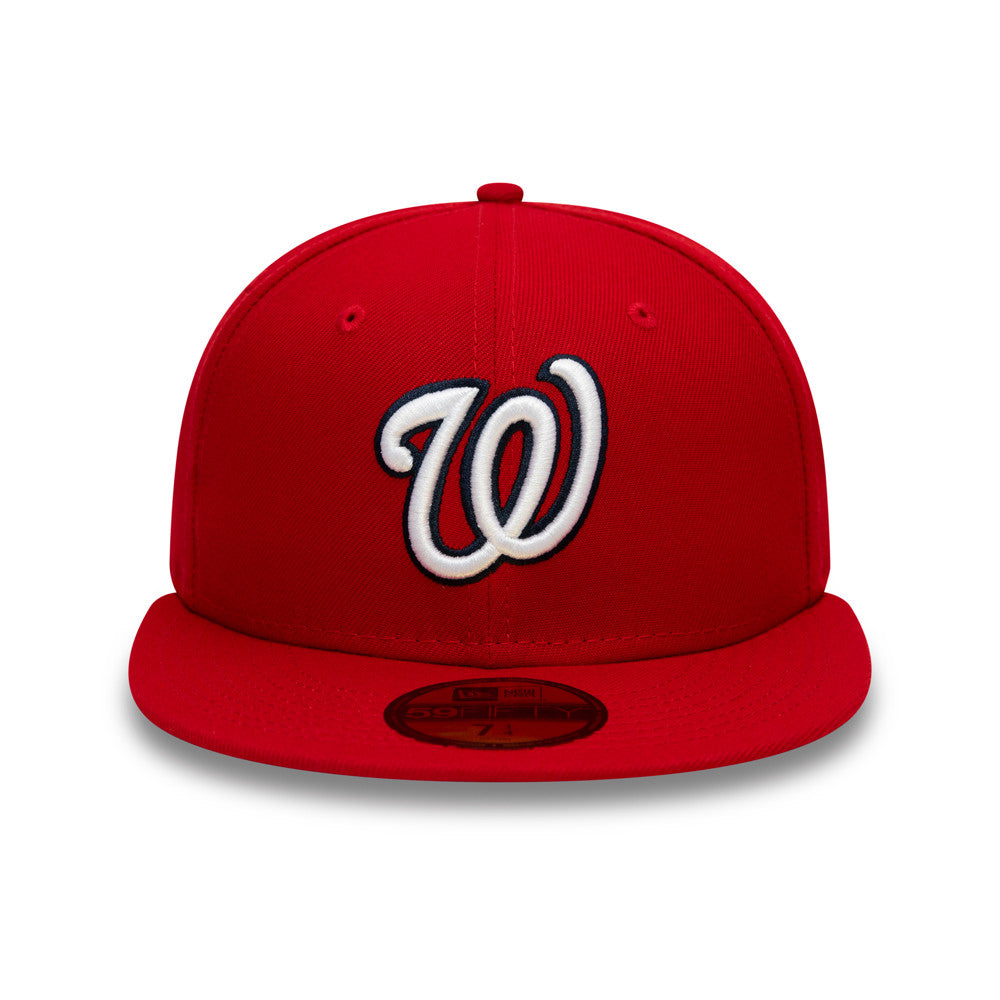 New Era Washington Nationals Authentic On Field Red 59FIFTY Fitted Cap